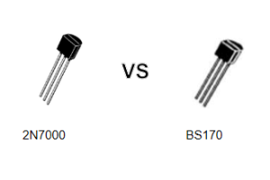 2N7000 so với BS170: So sánh hai MOSFET kênh N phổ biến