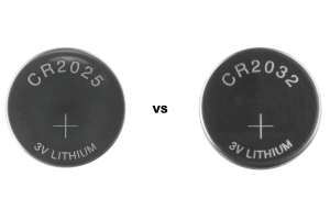 CR2025 Vs.Pin CR2032