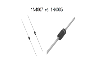 1N4005 vs 1N4007: Một so sánh diode