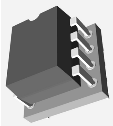  UA741IN 3D Model