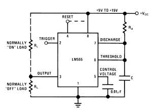 LM555 Monastable