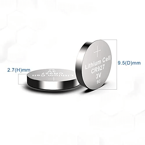  CR927 Battery Dimensions and Specifications