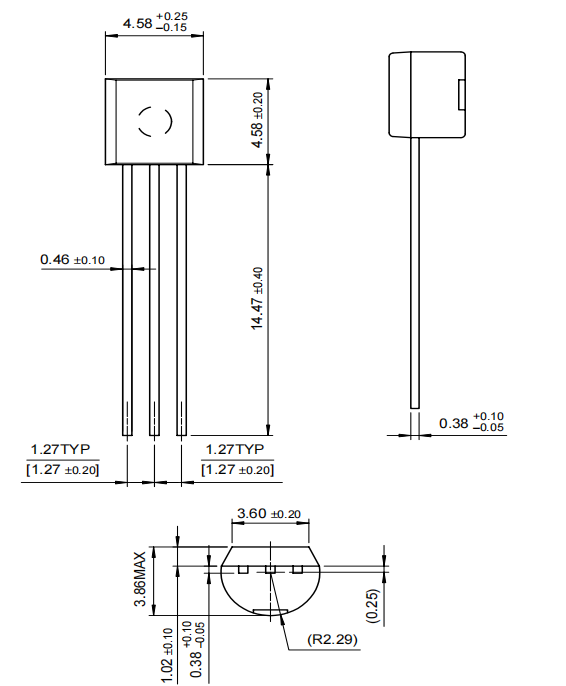 BF245 Package